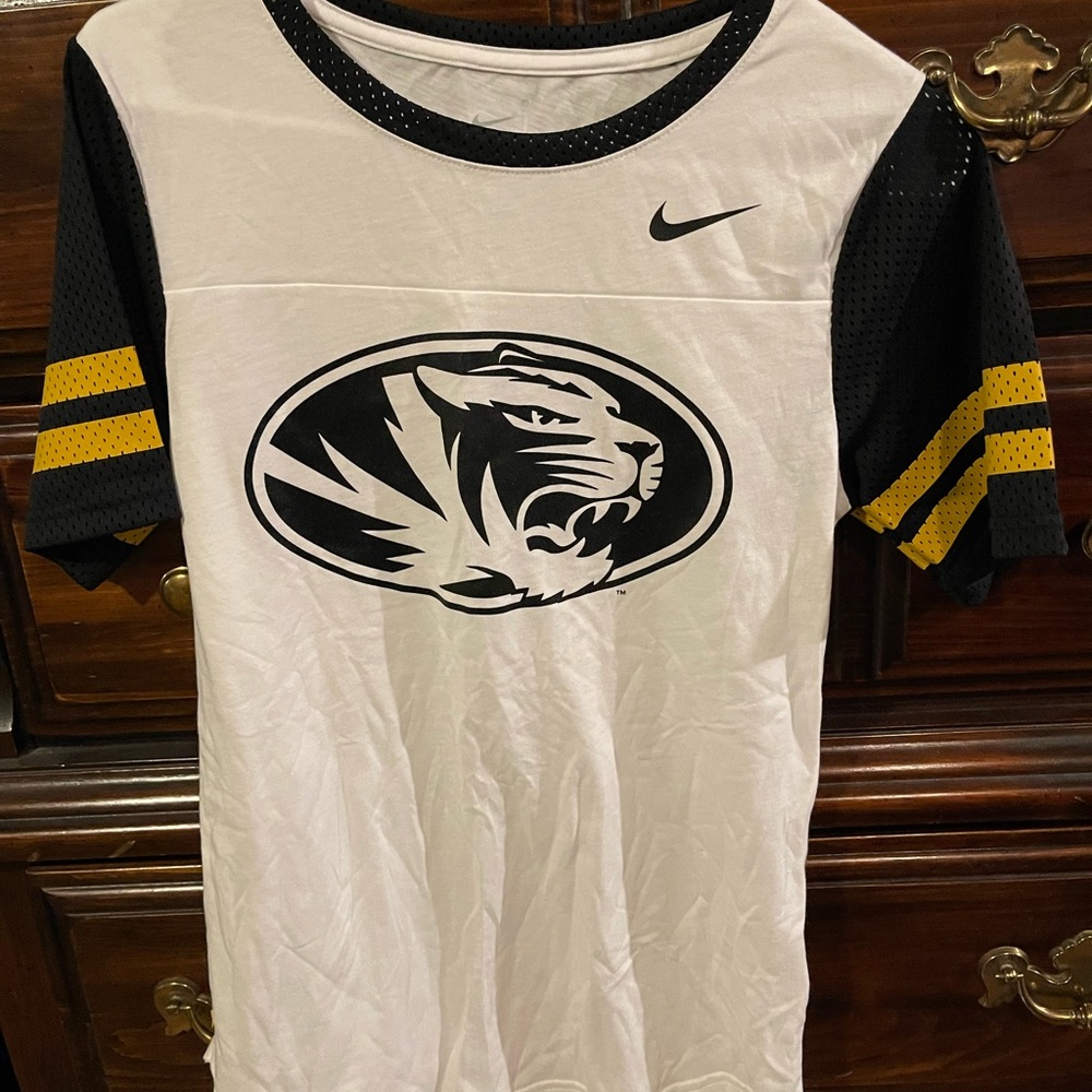 Nike Mizzou womens jersey style t shirt